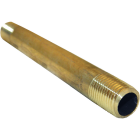 Lasco 1/4 In. x 4 In. Brass Nipple Image 1
