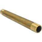 Lasco 3/8 In. x 6 In. Brass Nipple Image 1