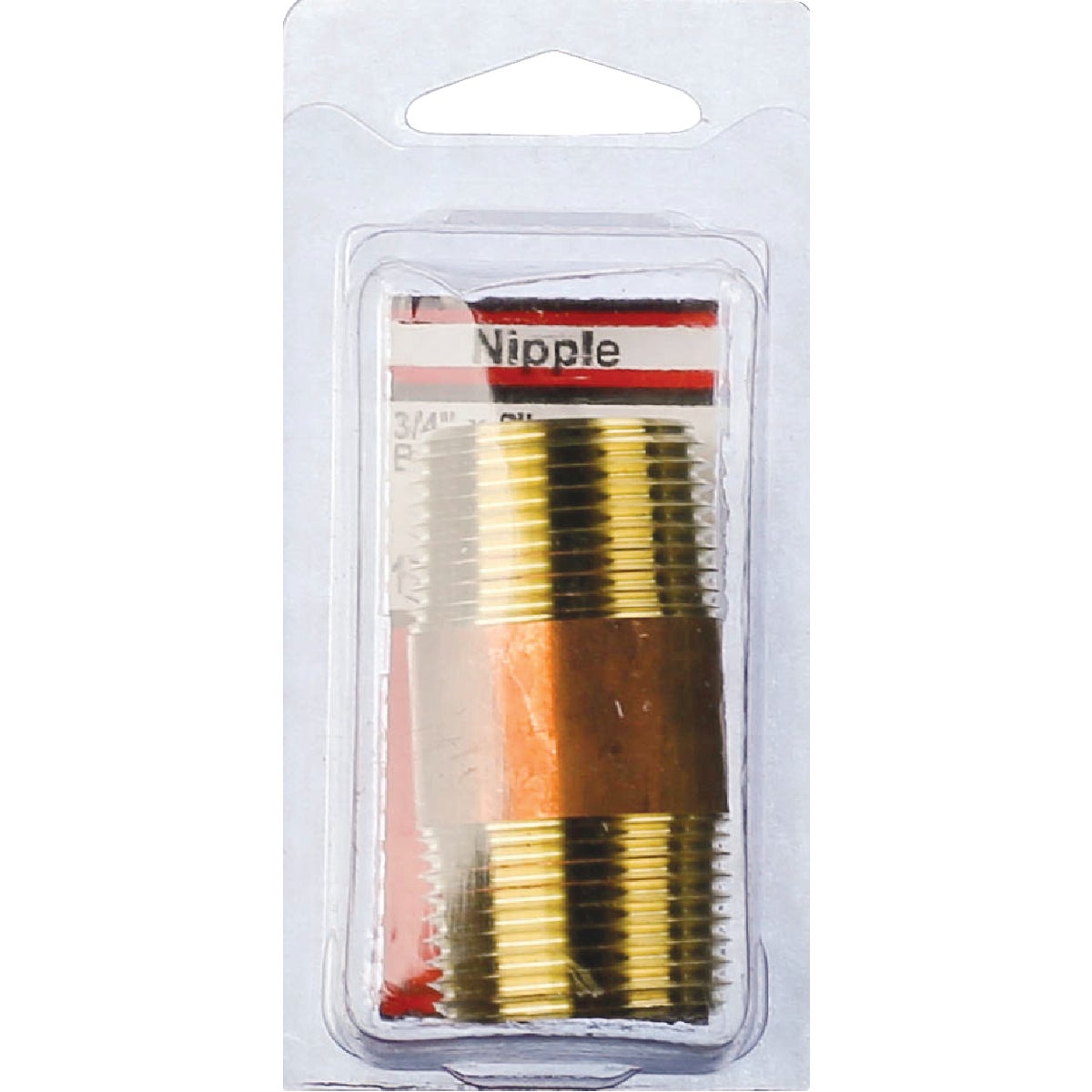 Lasco 3/4 In. x 2 In. Brass Nipple Image 2