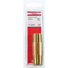 Lasco 1/2 In. x 2-1/2 In. Brass Nipple Image 2