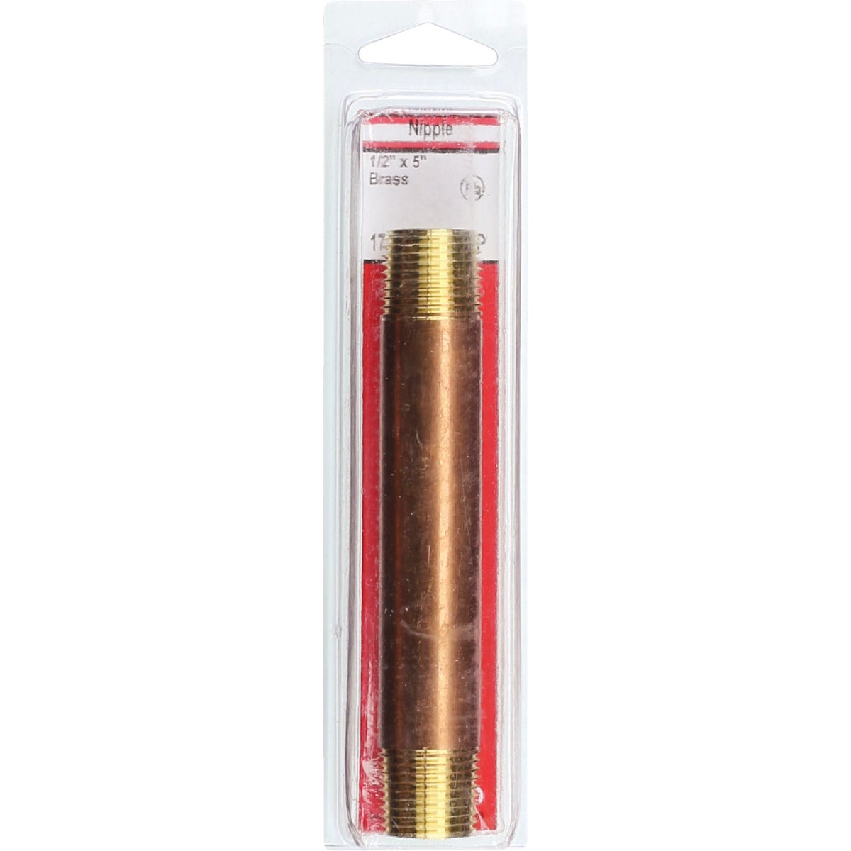 Lasco 1/2 In. x 5 In. Brass Nipple Image 2