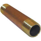 Lasco 1/2 In. x 6 In. Brass Nipple Image 1