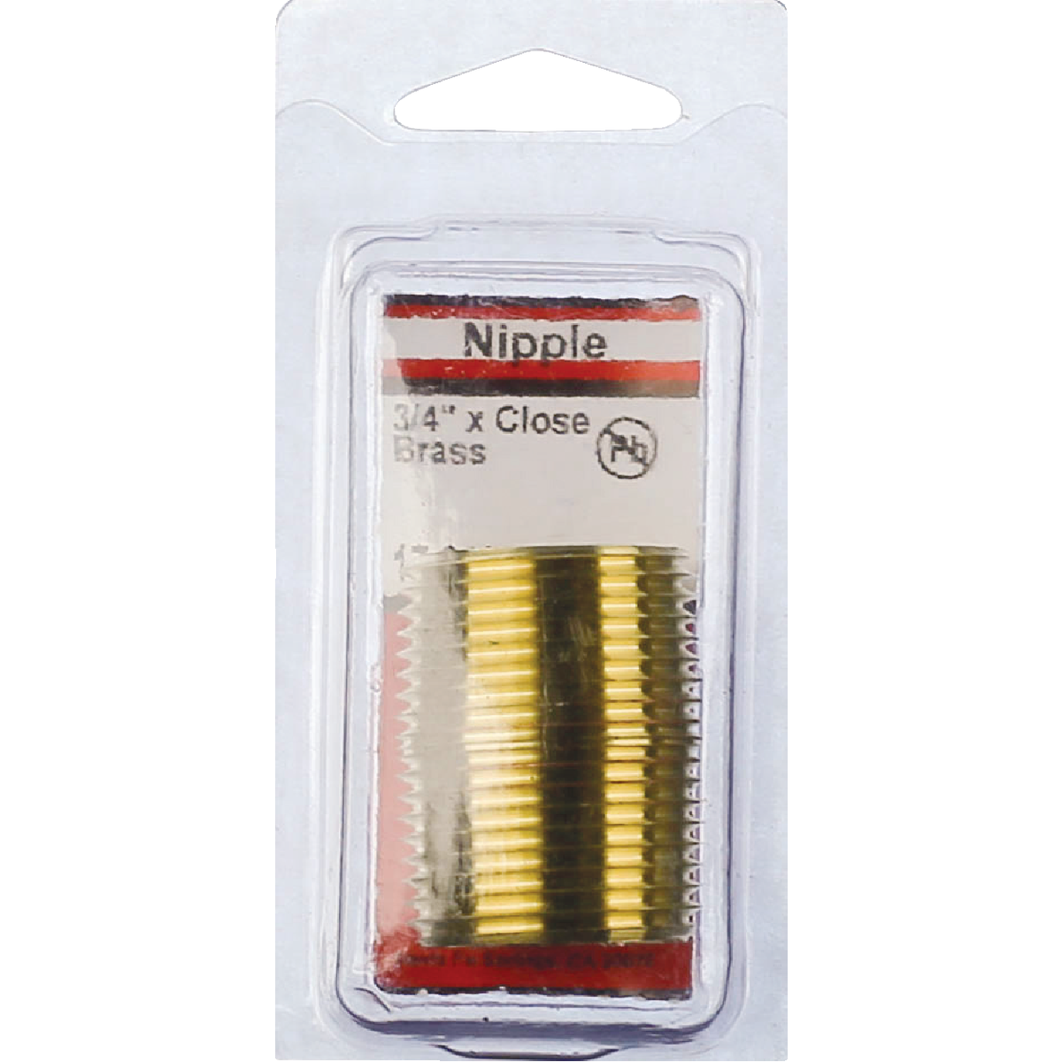 Lasco 3/4 In. x Close Brass Nipple Image 2