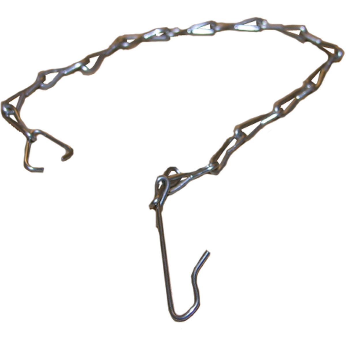 Lasco 9-1/2 In. Stainless Steel Toilet Flapper Chain and Hook Image 1