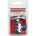 Lasco 1/2 In. IP x 3/8 In. Compression x 3/8 In. Compression Multi-Turn Style Angle Valve Image 2