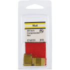 Lasco 3/8 In. Brass Compression Nut (2-Pack) Image 2