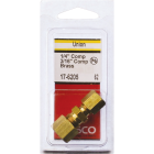 Lasco 1/4 In. x 3/16 In. Brass Reducing Compression Union Image 2