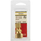 Lasco 3/8 In. x 1/4 In. Brass Reducing Compression Union Image 2