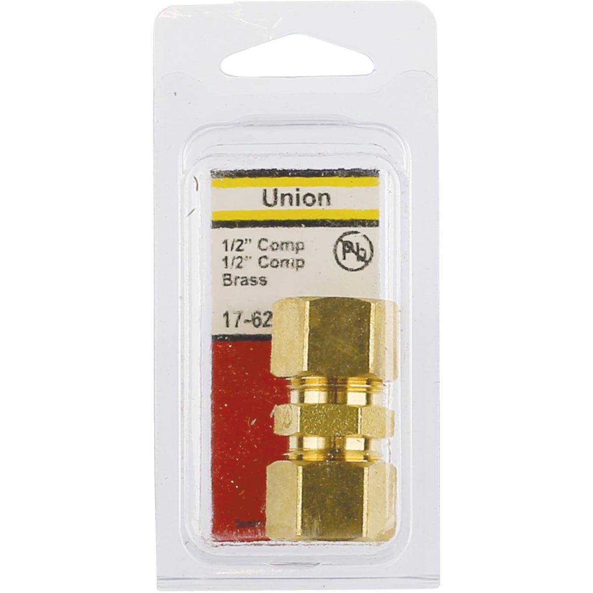 Lasco 1/2 In. x 1/2 In. Brass Compression Union Image 2