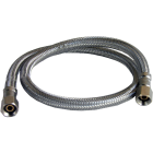 Lasco 1/4 In. x 1/4 In. x 24 In. Length Braided Supply Ice Maker Connector Hose Image 1