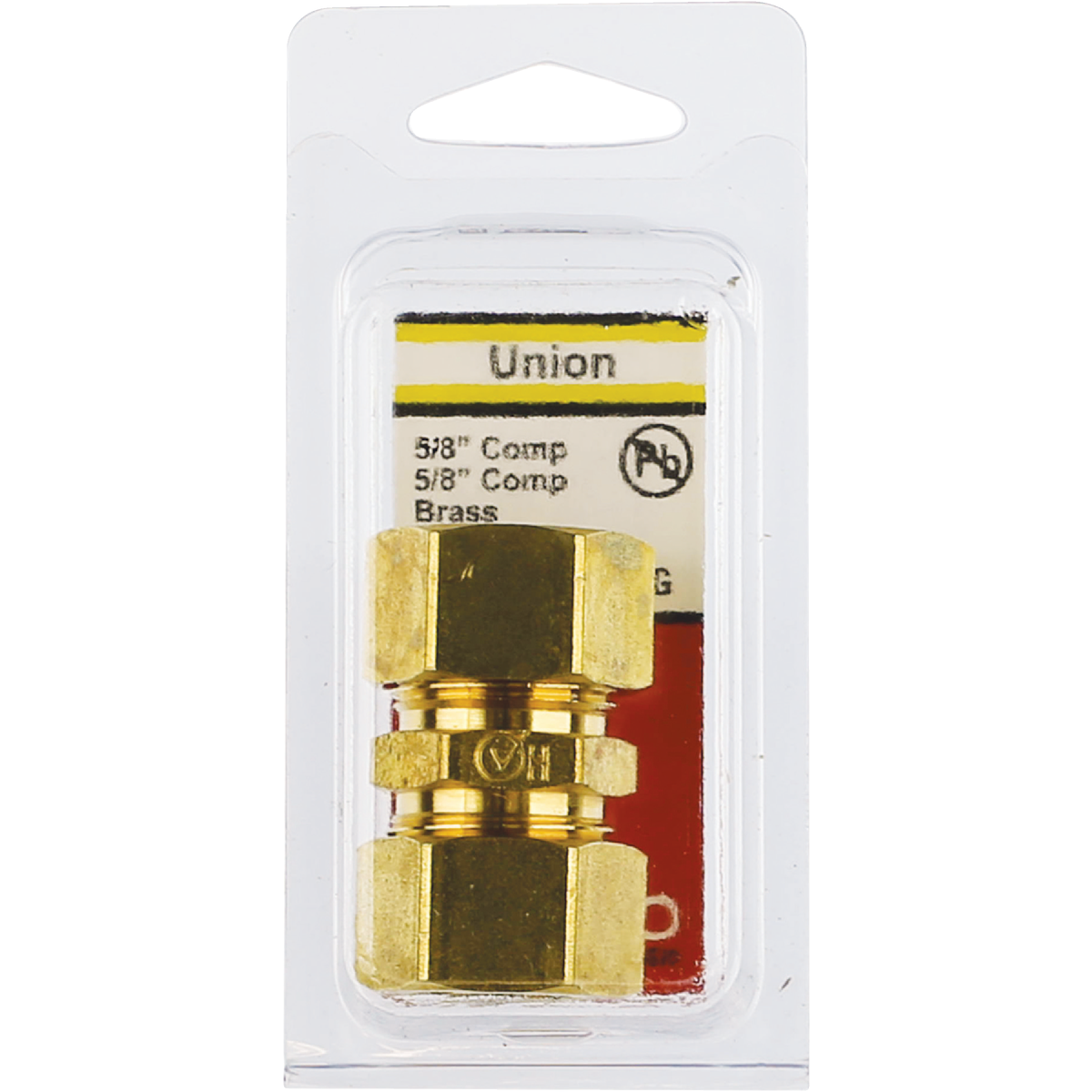 Lasco 5/8 In. x 5/8 In. Brass Compression Union Image 2