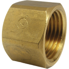 Lasco 1/2 In. Red Brass Threaded Pipe Cap Image 1