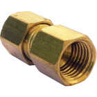 Lasco 1/4 In. F x 1/4 In. C Brass Flare Adapter Image 1