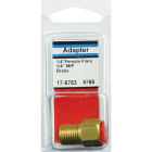 Lasco 1/4 In. F x 1/4 In. MPT Brass Flare Adapter Image 2