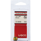 Lasco 1/8 In. MPT Brass Countersunk Plug Image 2