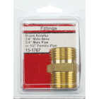 Lasco 3/4 In. MHT x 3/4 In. MPT x 1/2 In. FPT Brass Adapter Image 2