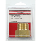 Lasco 3/4 In. MHT x 3/4 In. FIP Brass Adapter Image 2