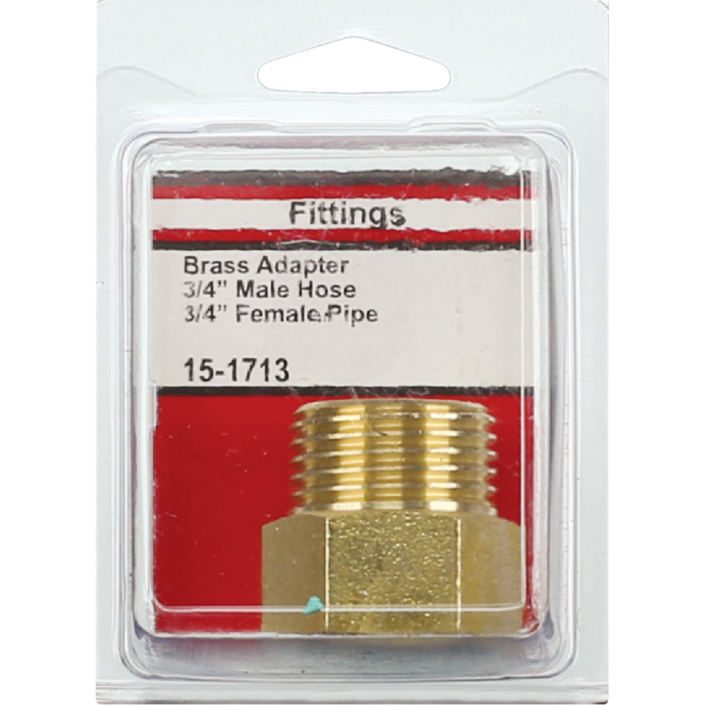 Lasco 3/4 In. MHT x 3/4 In. FIP Brass Adapter Image 2