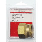 Lasco 3/4 In. FHT x 3/4 In. FPT Brass Adapter Image 2