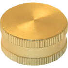 Lasco 3/4 In. FHT Brass Hose Cap Image 1