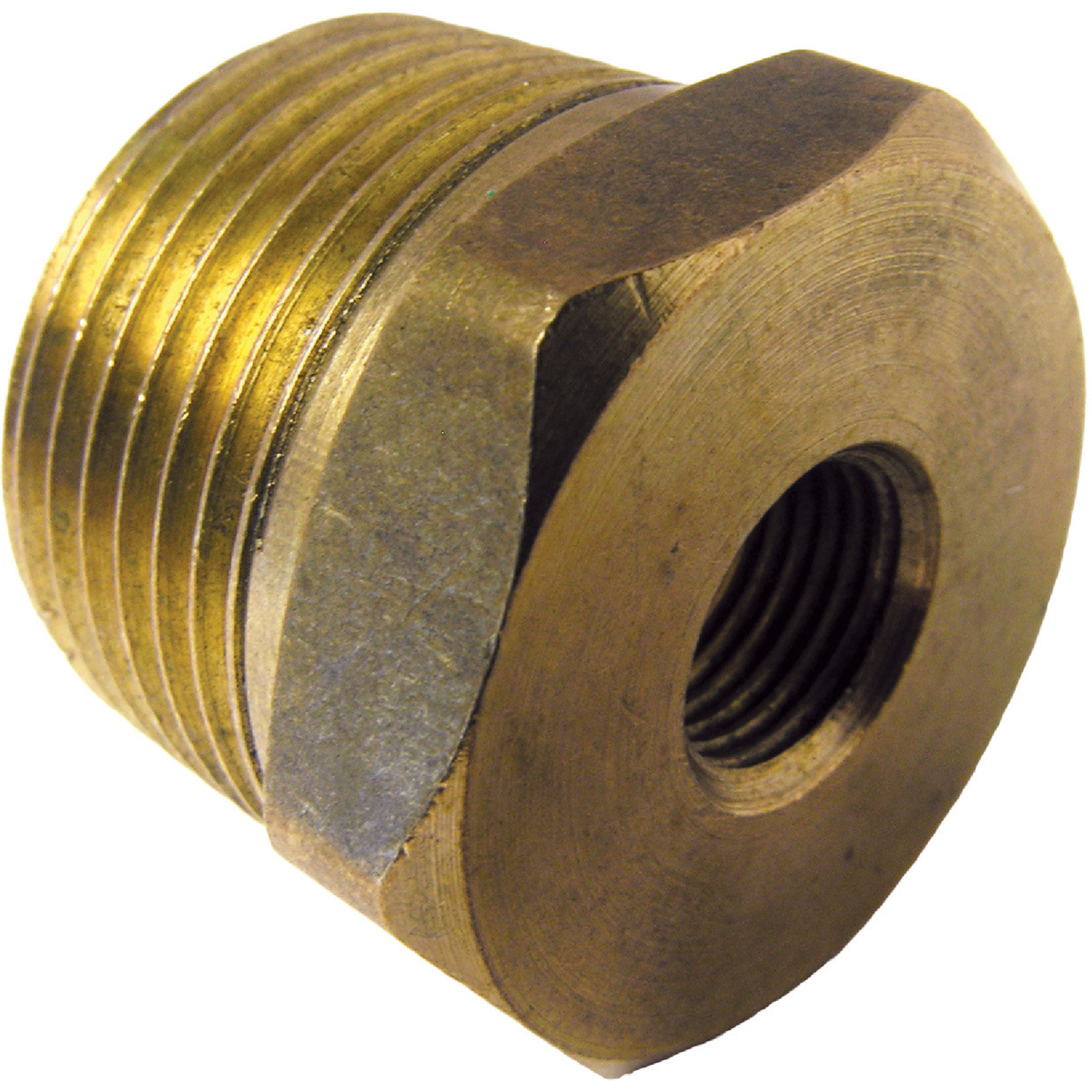 Lasco 3/4 In. MPT x 1/8 In. FPT Brass Hex Bushing
