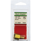 Lasco 1/8 In. FPT X 1/8 In. Brass Hose Barb Adapter Image 2