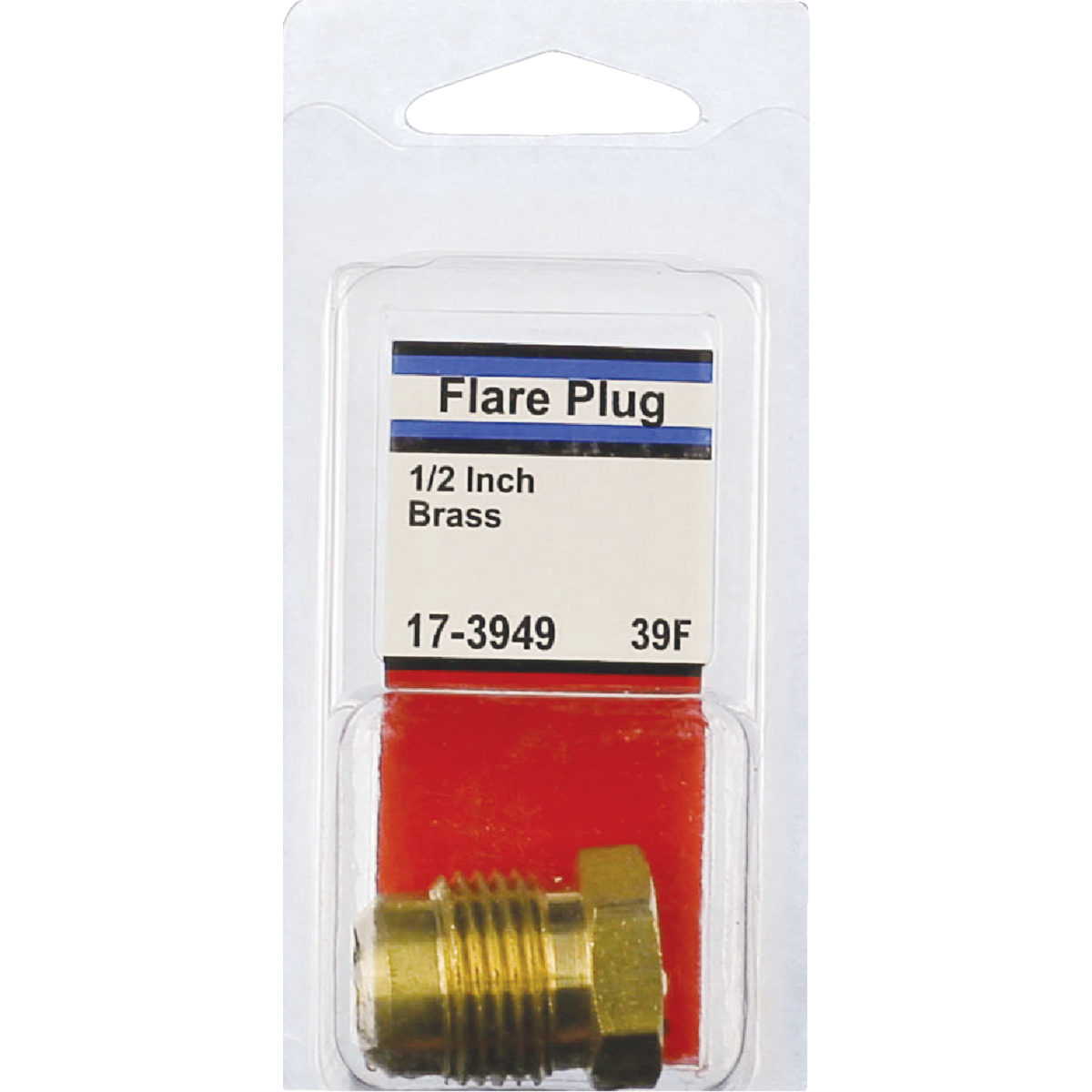 Lasco 1/2 In. Brass Flare Plug Image 2