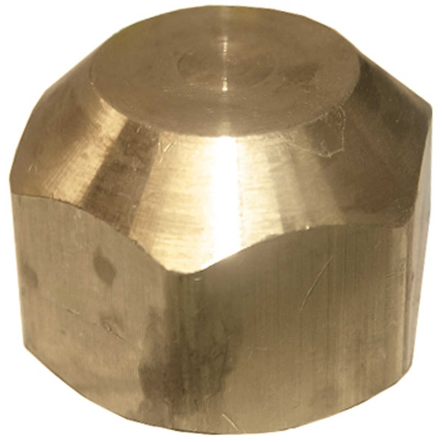 Lasco 3/8 In. Brass Flare Cap Image 1