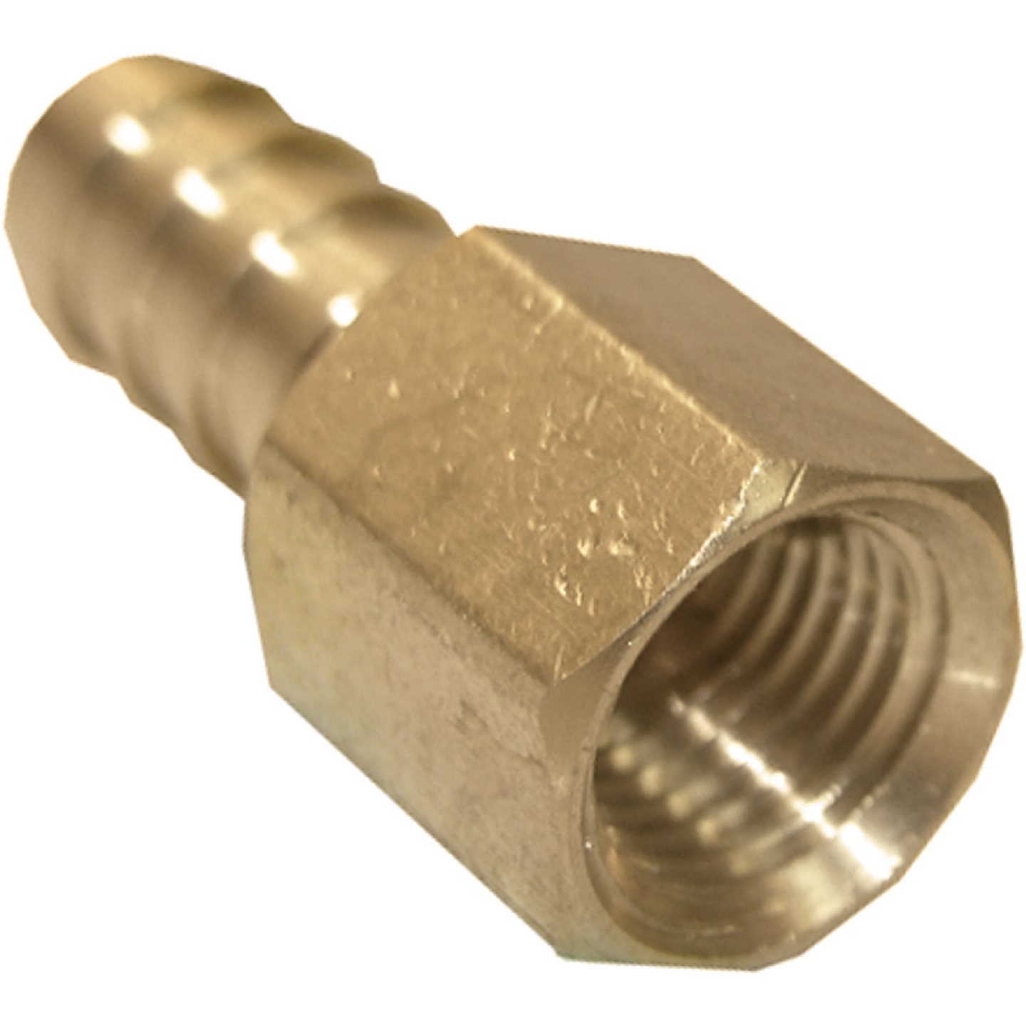 Lasco 1/4 In. FPT x 3/8 In. Brass Hose Barb Adapter Image 1