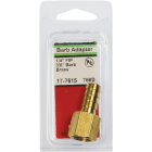 Lasco 1/4 In. FPT x 3/8 In. Brass Hose Barb Adapter Image 2