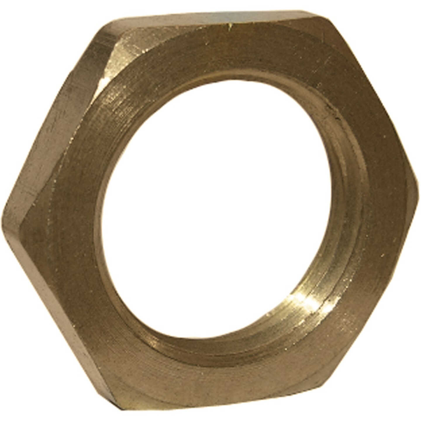 Lasco 3/8 In. FPT Brass Lock Nut Image 1