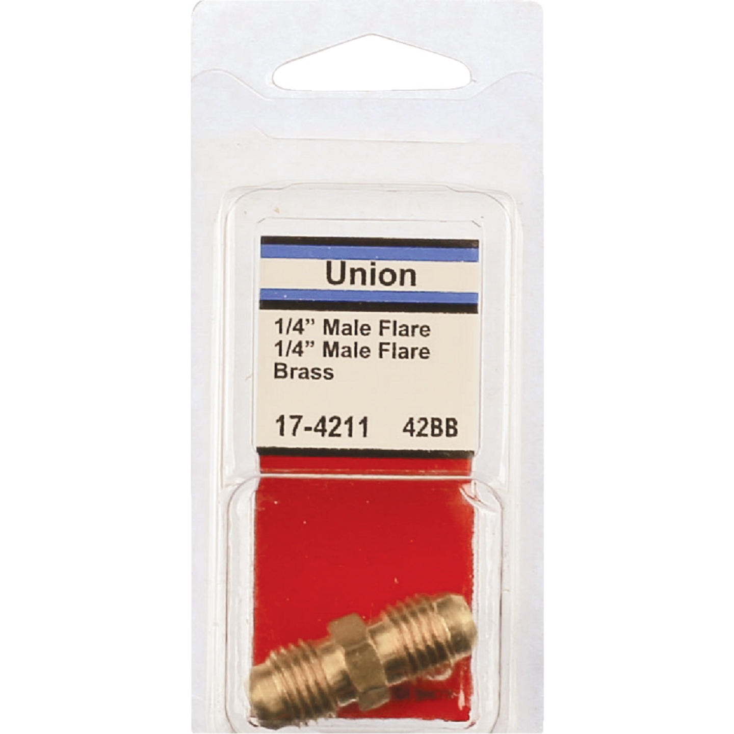Lasco 1/4 In. Brass Flare Union Image 2