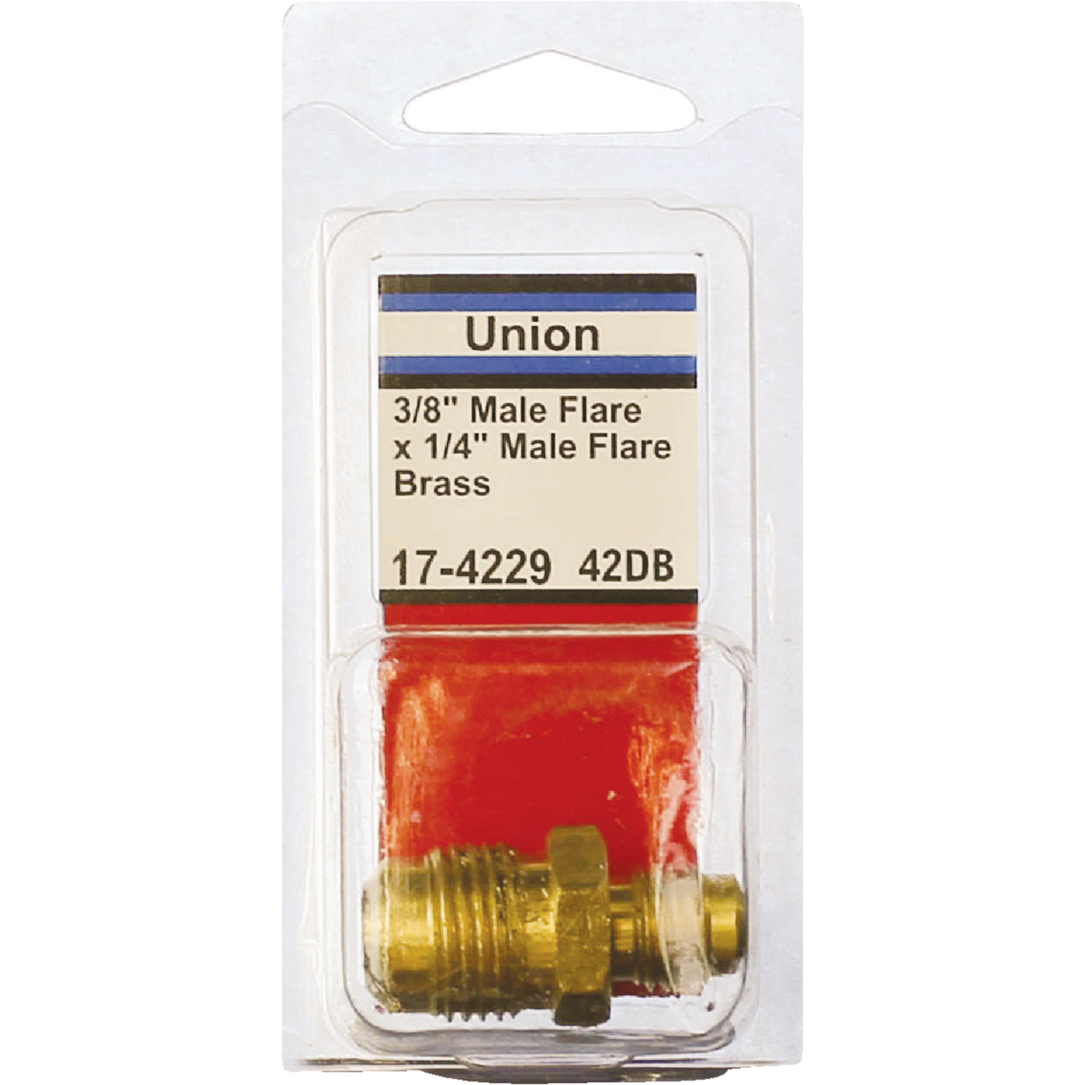 Lasco 3/8 In. x 1/4 In. Brass Reducing Flare Union Image 2