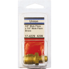 Lasco 3/8 In. x 1/4 In. Brass Reducing Flare Union Image 2