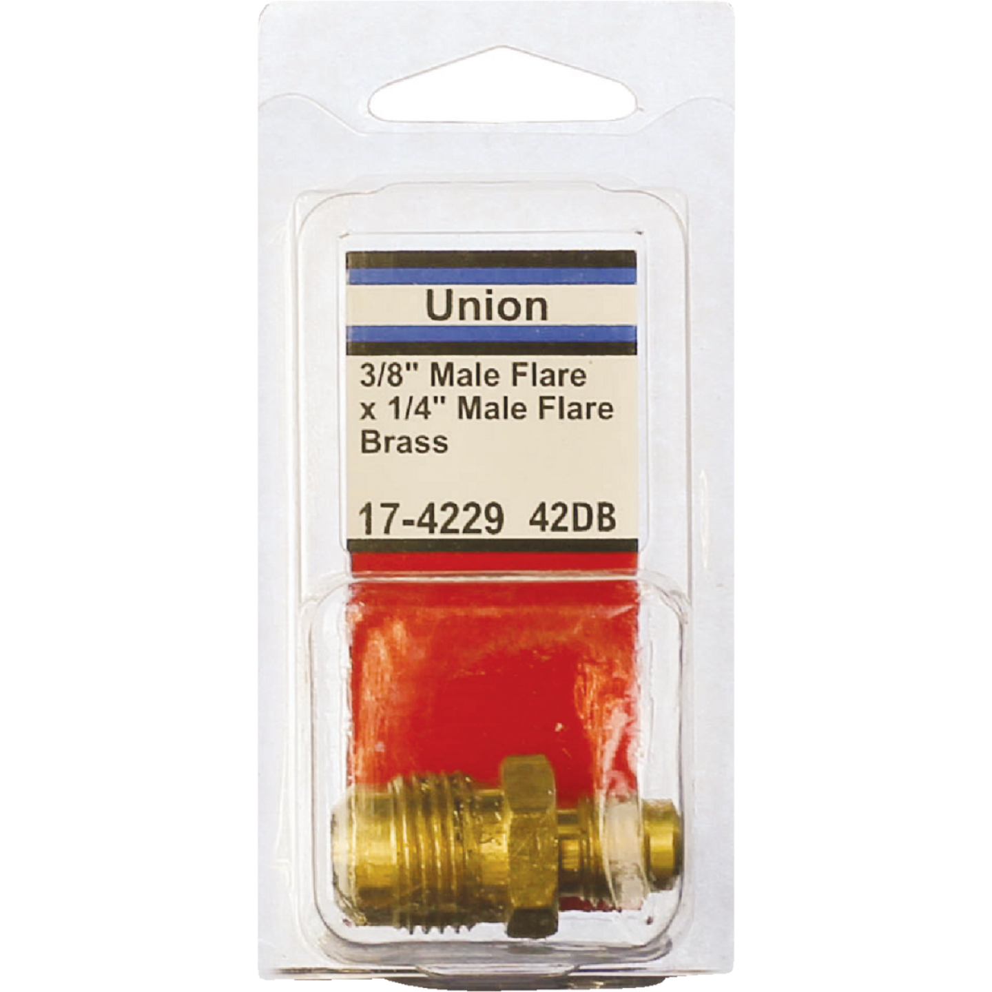 Lasco 3/8 In. x 1/4 In. Brass Reducing Flare Union Image 2