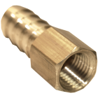 Lasco 1/2 In. FPT x 3/8 In. Brass Hose Barb Adapter Image 1