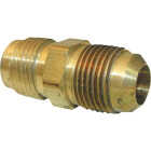 Lasco 1/2 In. x 3/8 In. Brass Reducing Flare Union Image 1