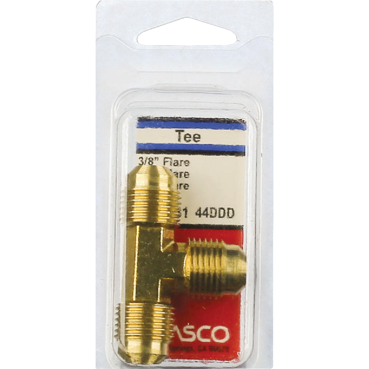 Lasco 3/8 In. M Flare Brass Tee Image 2