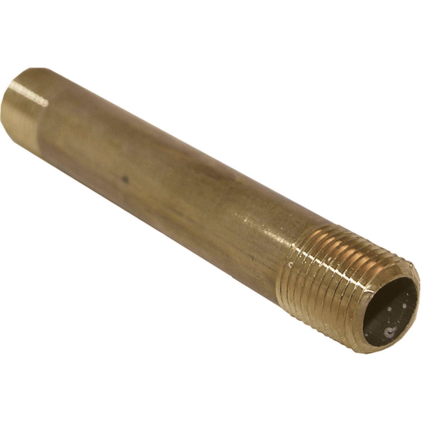 Lasco 1/8 In. x 2-1/2 In. Brass Nipple Image 1