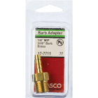 Lasco 1/4 In. MPT X 3/16 In. Brass Hose Barb Adapter Image 2