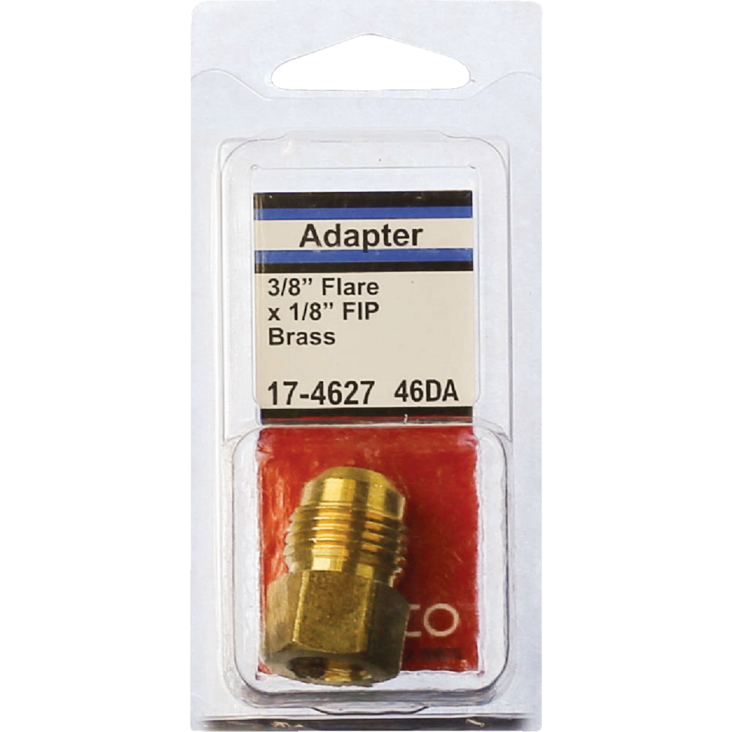 Lasco 3/8 In. M x 1/8 In. FPT Brass Flare Adapter Image 2