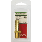 Lasco 1/4 In. MPT X 3/8 In. Brass Hose Barb Adapter Image 2