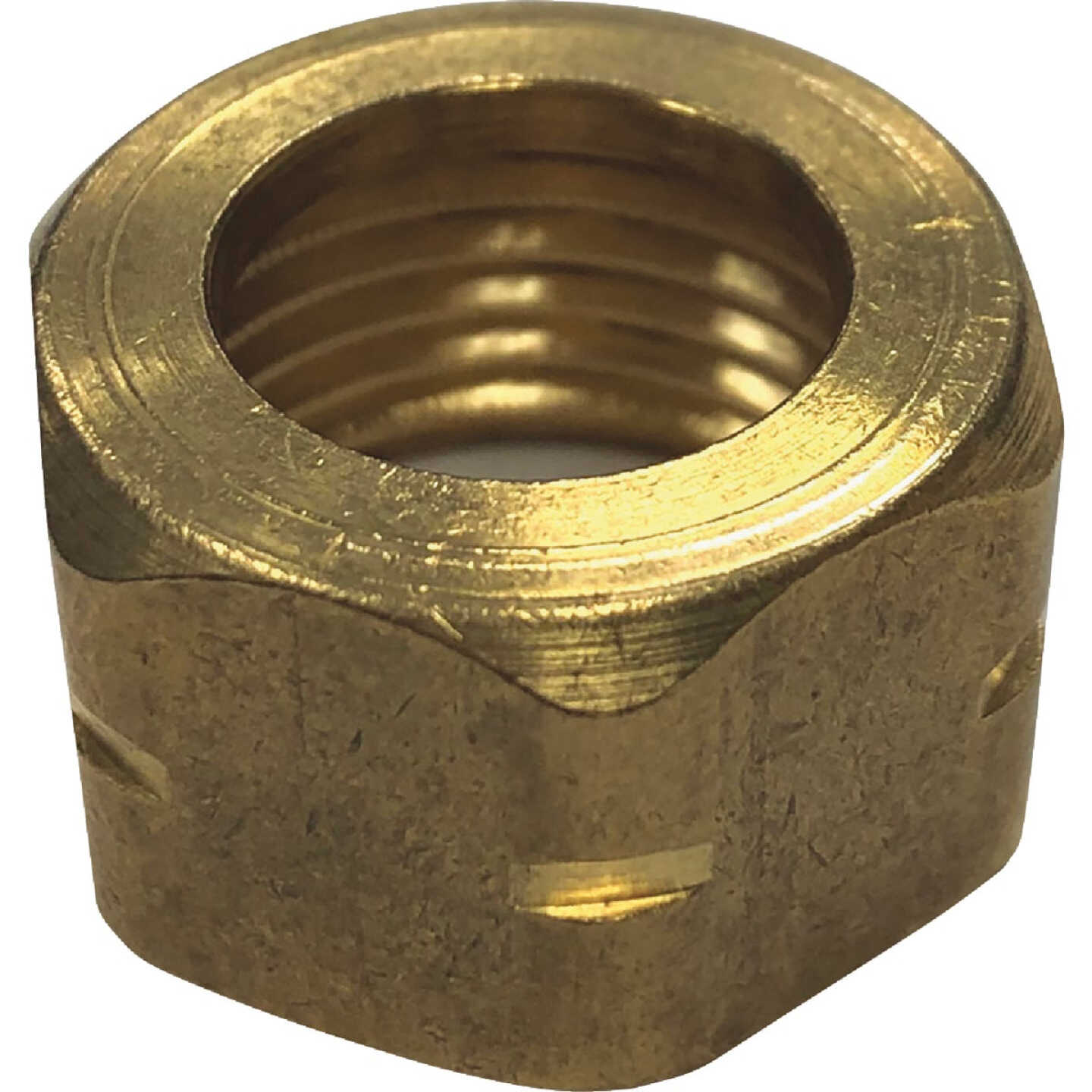 Jones Stephens 1-1/16 x 9/16 In. Brass Basin Coupling Nut Image 1