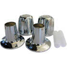 Lasco Price Pfister Round Clear Tub & Shower Handle Kit Image 1
