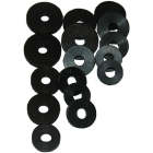 Lasco Assorted Black Assorted Flat Bibb Washers Faucet Washer (16 Ct.) Image 1