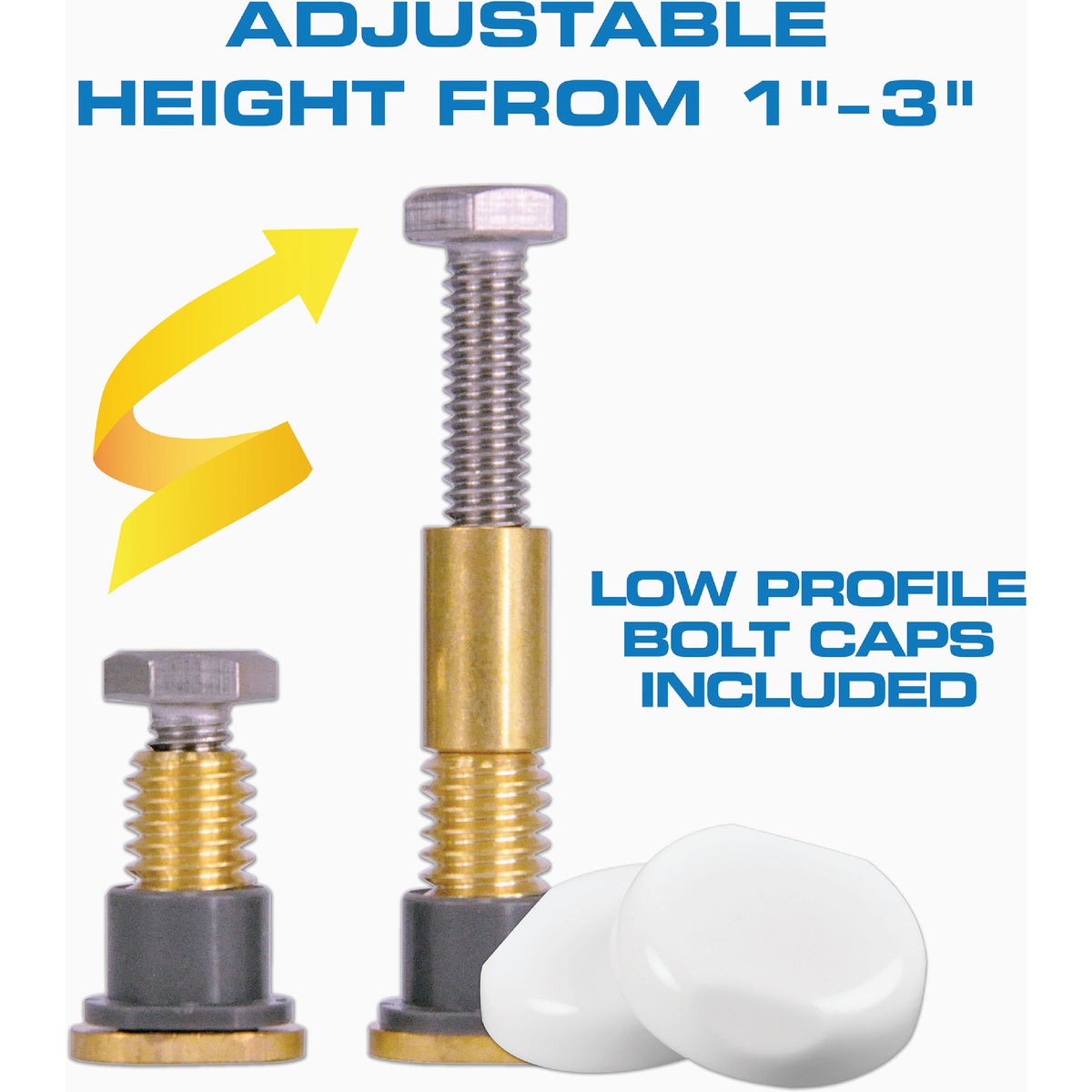 Danco Zero Cut Toilet Bolt Set  Image 4