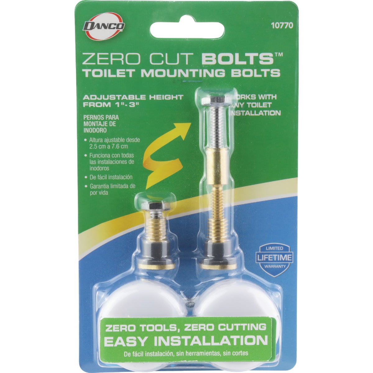 Danco Zero Cut Toilet Bolt Set  Image 6