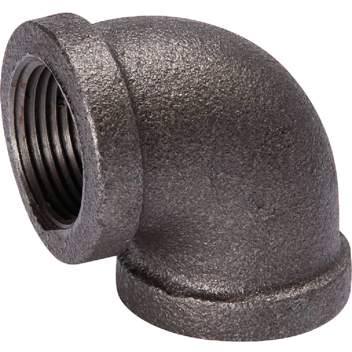Southland 1/4 In. 90 Deg. Malleable Black Iron Elbow (1/4 Bend) Image 1
