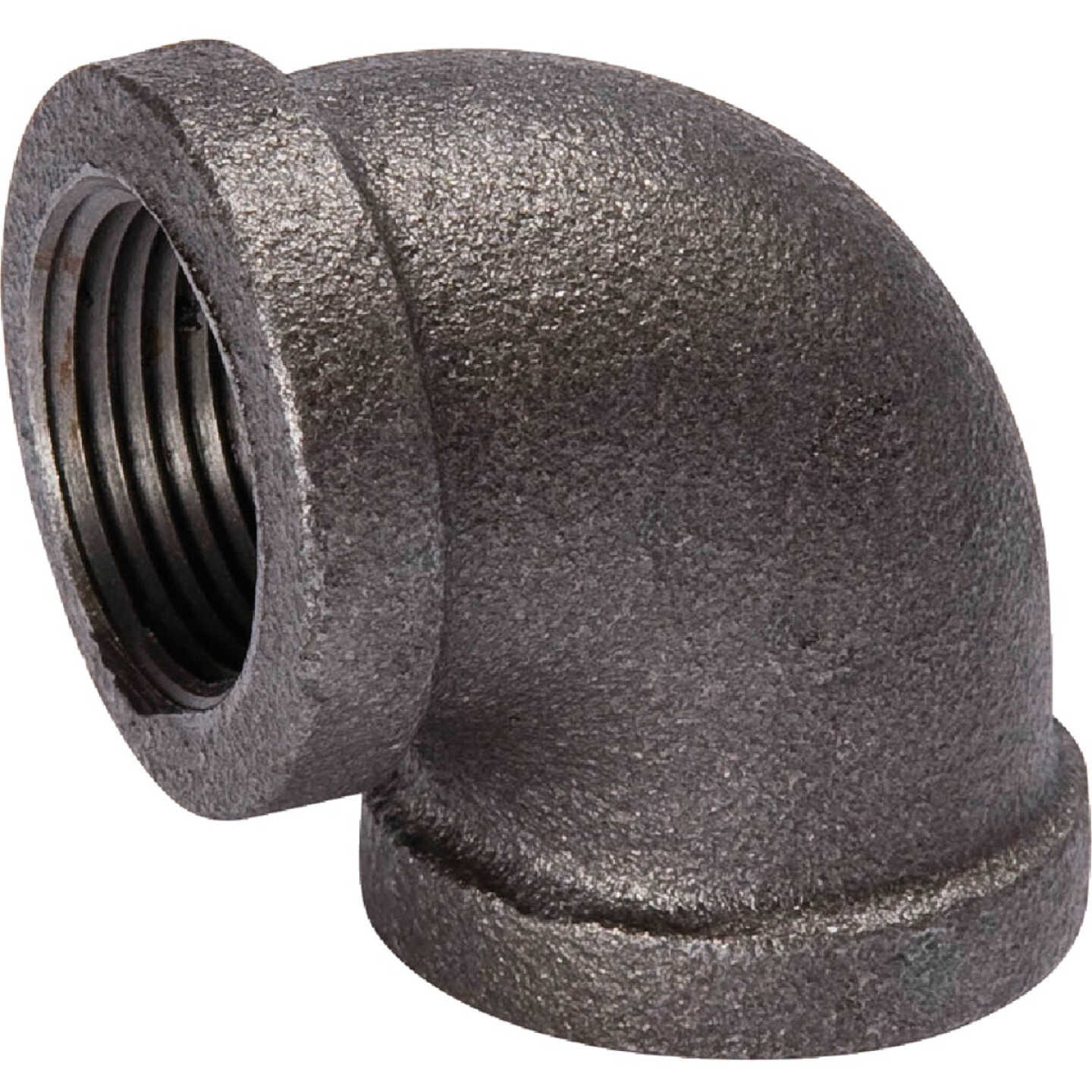 Southland 1/4 In. 90 Deg. Malleable Black Iron Elbow (1/4 Bend) Image 1