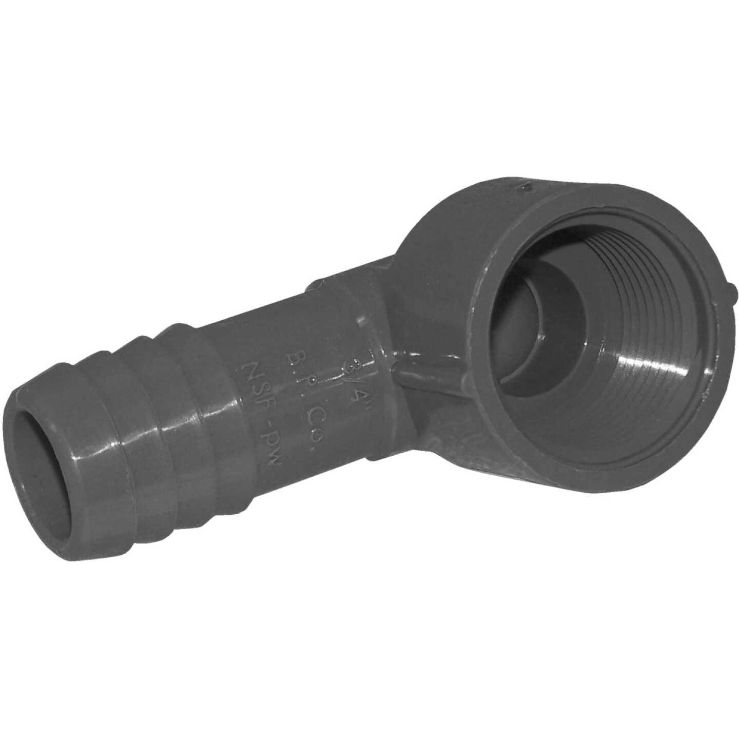Boshart 3/4 In. x 3/4 In. FIP 90 Deg. Polypropylene Insert Elbow (1/4 Bend) Image 1